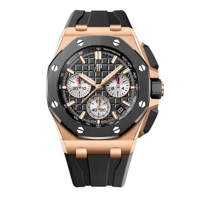 Royal Oak Offshore Rose Gold Chronograph – Front View