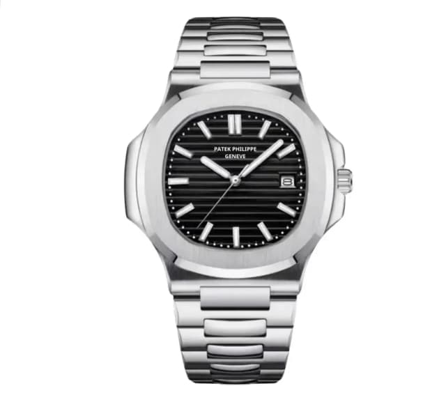 Patek Philippe Nautilus 5811/1G Black Dial Luxury Watch – Front View