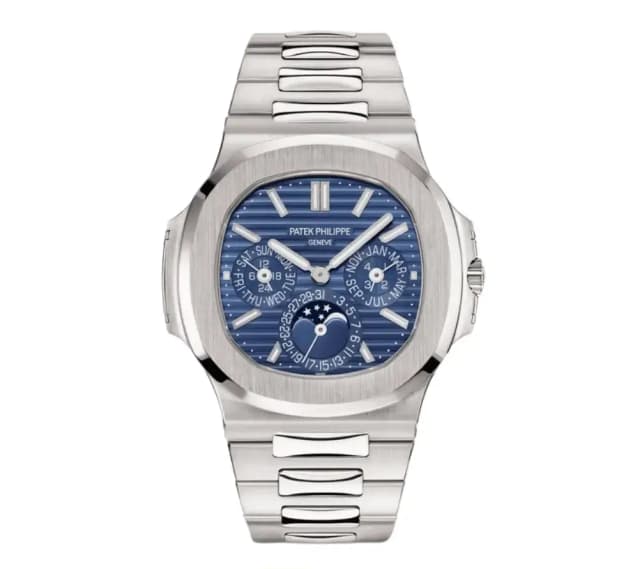 Patek Philippe Nautilus 5740/1G Blue Dial Watch – Front View