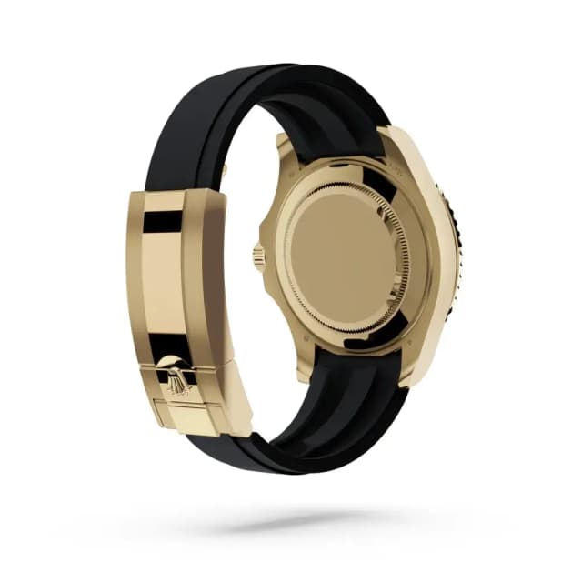 Back View – Yellow Gold Case Back of Yacht-Master II
