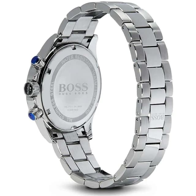 Back case of BOSS 1512964 with engraved Hugo Boss logo