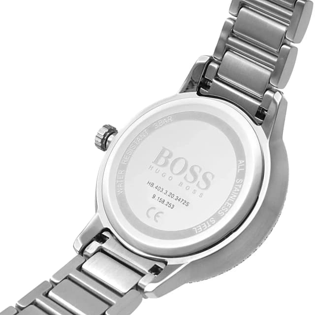 Back view of the BOSS watch model 1502568