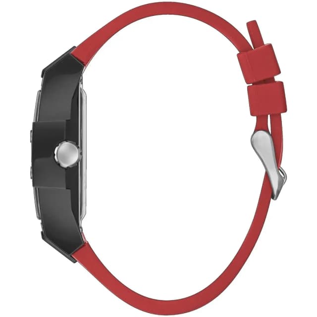 Crown and side detail of Guess GW0203G4