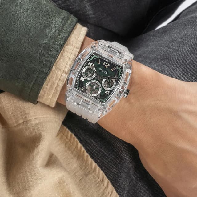 GUESS Watch Worn on Wrist
