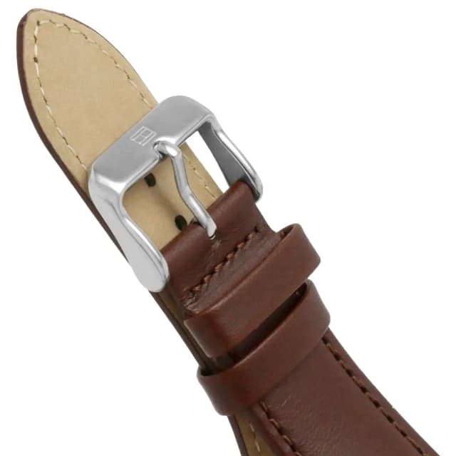 Shot of the buckle showing how the strap locks securely.