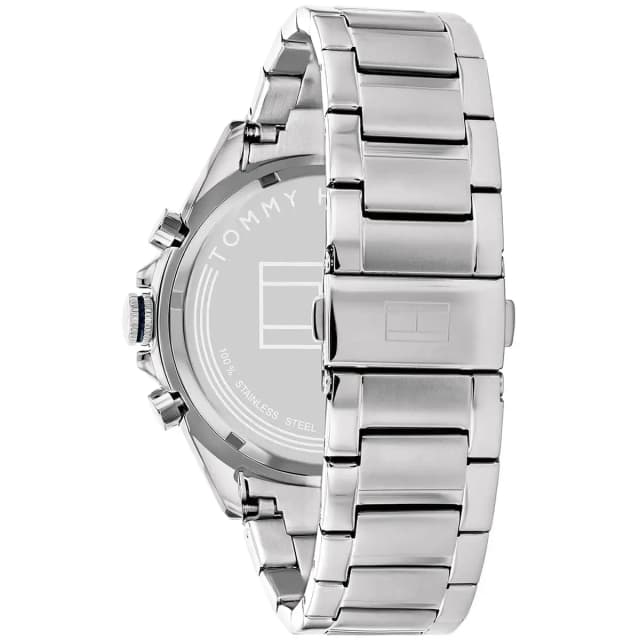 Strap close-up – silver metal strap details