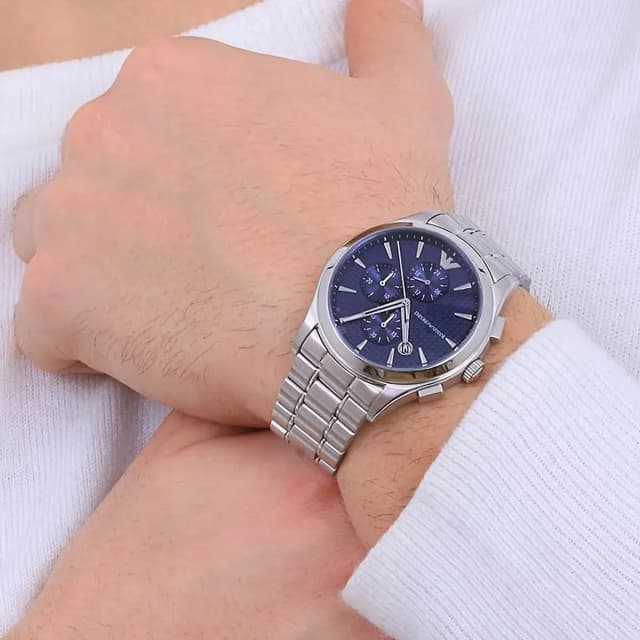 The watch worn on wrist