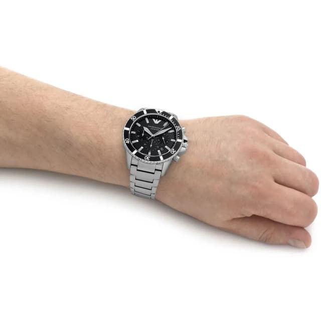The watch worn on wrist
