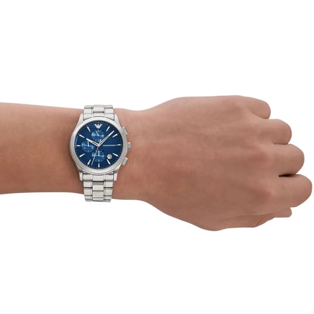 The watch worn on wrist