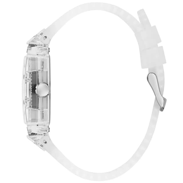 Transparent Rubber Strap Texture and Design