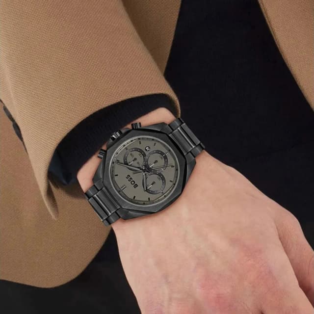 Watch worn on wrist showcasing how it looks when styled.