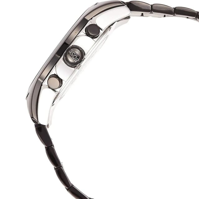 black crown with a touch of Boss elegance